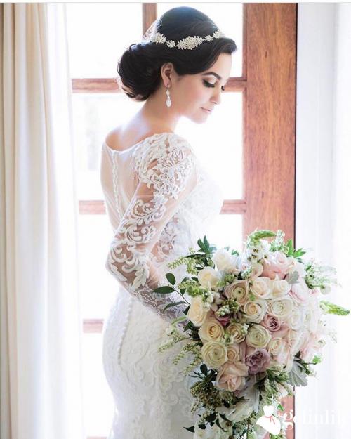 Birbirinden Güzel 10 Renkli Gelin Buketi